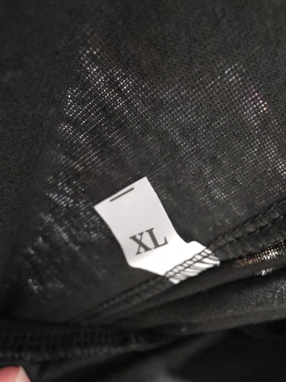 Black Cargo Jogger Pants with Drawstring Waist - Picture 6 of 12